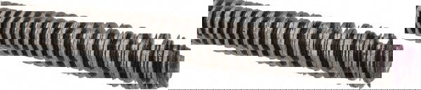 Threaded Rod: 5/8-6, 3' Long, Low Carbon Steel, Grade C1018